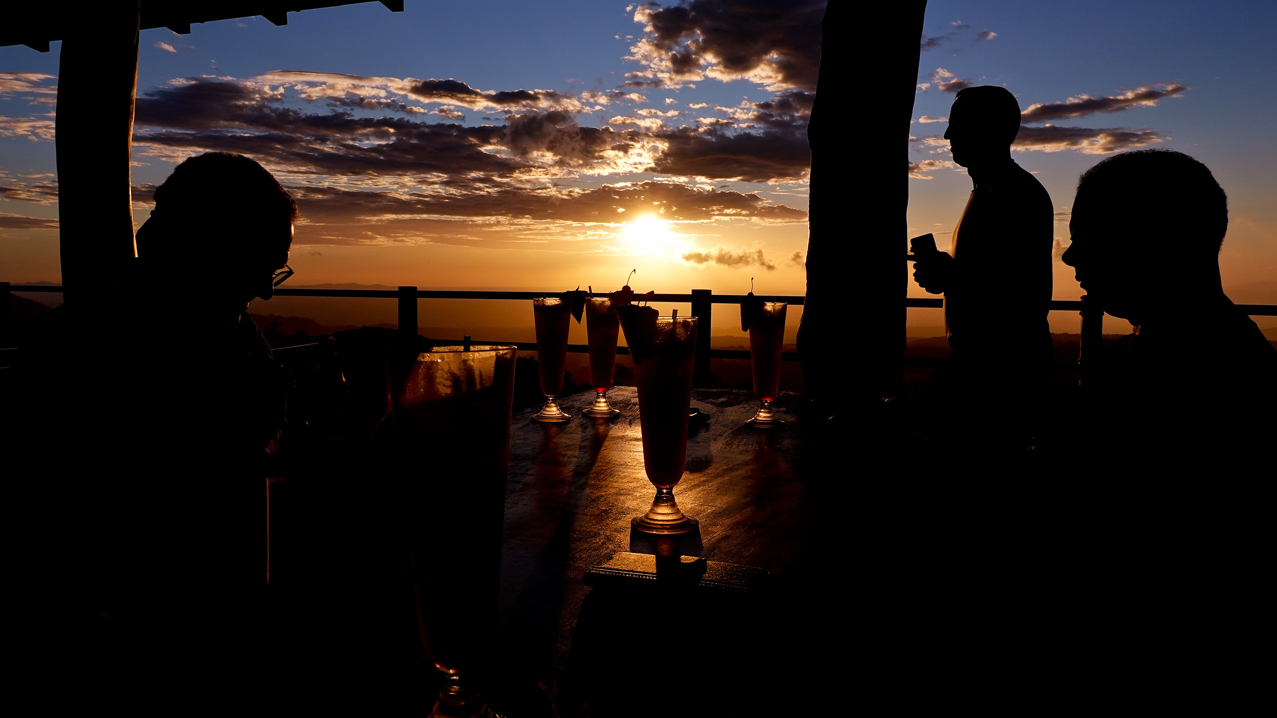 Sundowner Bar in der Buena Vista Lodge, Costa Rica